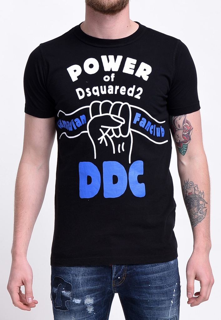Koszulka T-Shirt Dsquared Caten Power Slim M