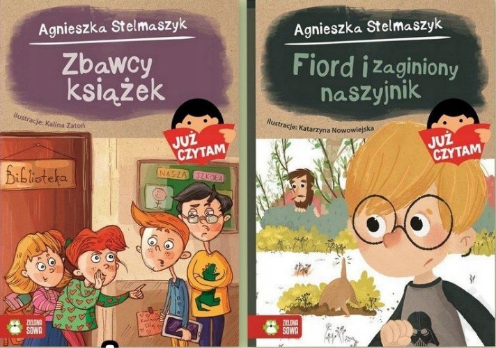 Już czytam Zbawcy książek Naszyjnik Stelmaszyk