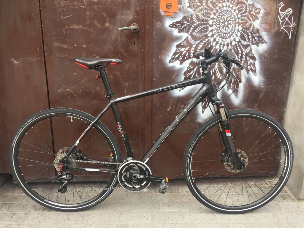 CUBE CROSS CC SHIMANO XT 10S 54 CM SUPER STAN