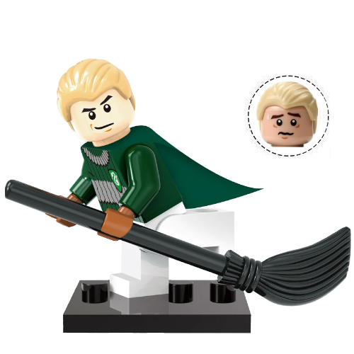 karta lego +figurka HARRY POTTER -MALFOY Quidditch