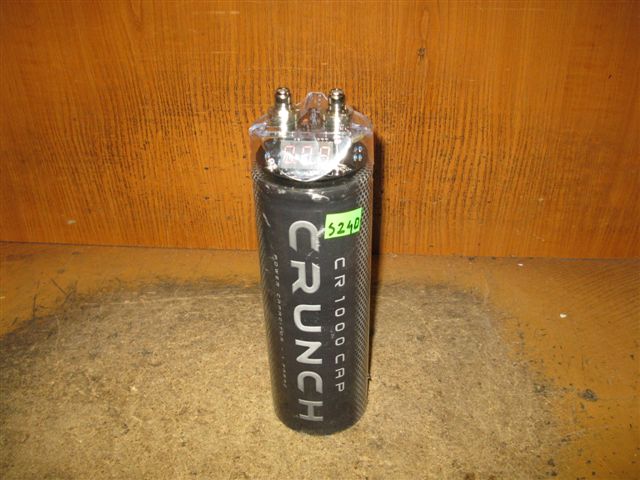 KONDENSATOR CAR AUDIO CRUNCH CR1000CAP - NR S240