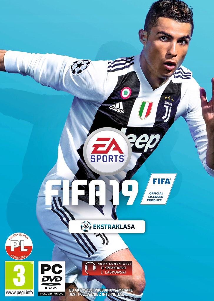 FIFA 19 *PACZKI FUT* NOWA BOX PŁYTA PC PL LEKTOR