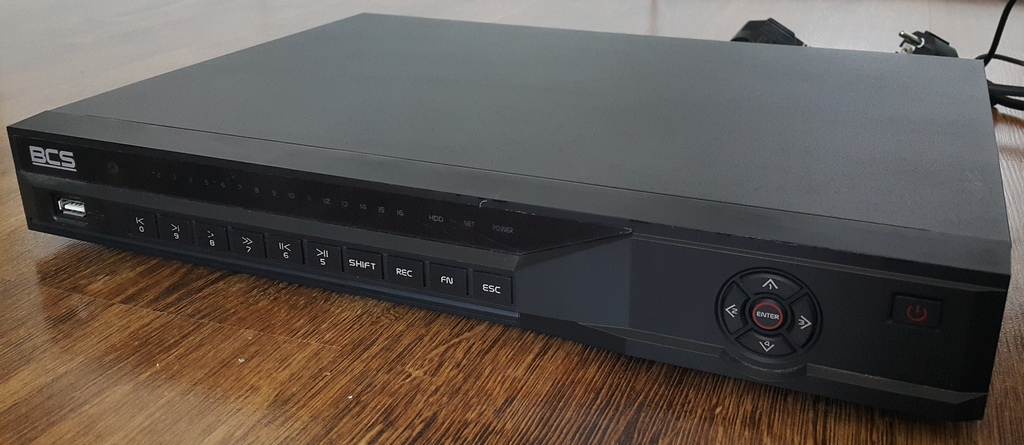 BCS-NVR0402-P REJESTRATOR IP, 4 KANAŁY POE