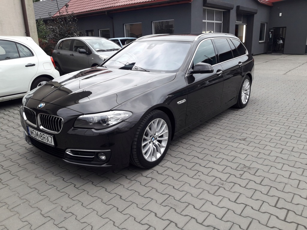 BMW F10 F11 520d LUXURY COMBI SALON POLSKA FV 23%