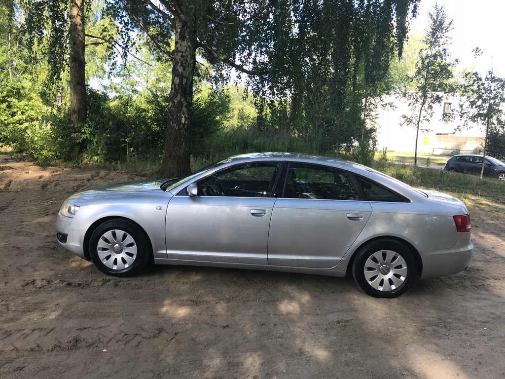 Audi A6 C6 2.4 benzyna ! Srebrna ! 213 tyś ! Sedan