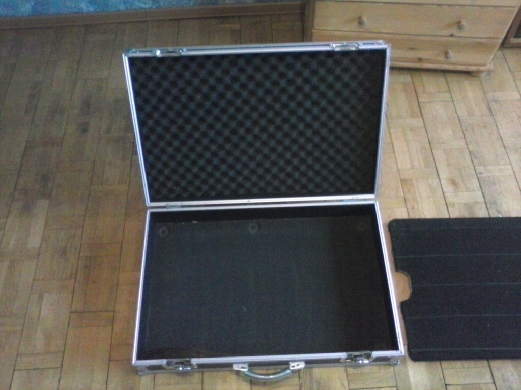 Pedalboard case na efekty gitarowe, mikser 80x52x1