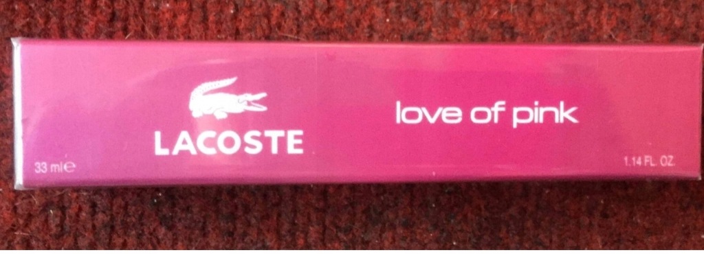 Lacoste love outlet of pink 33ml