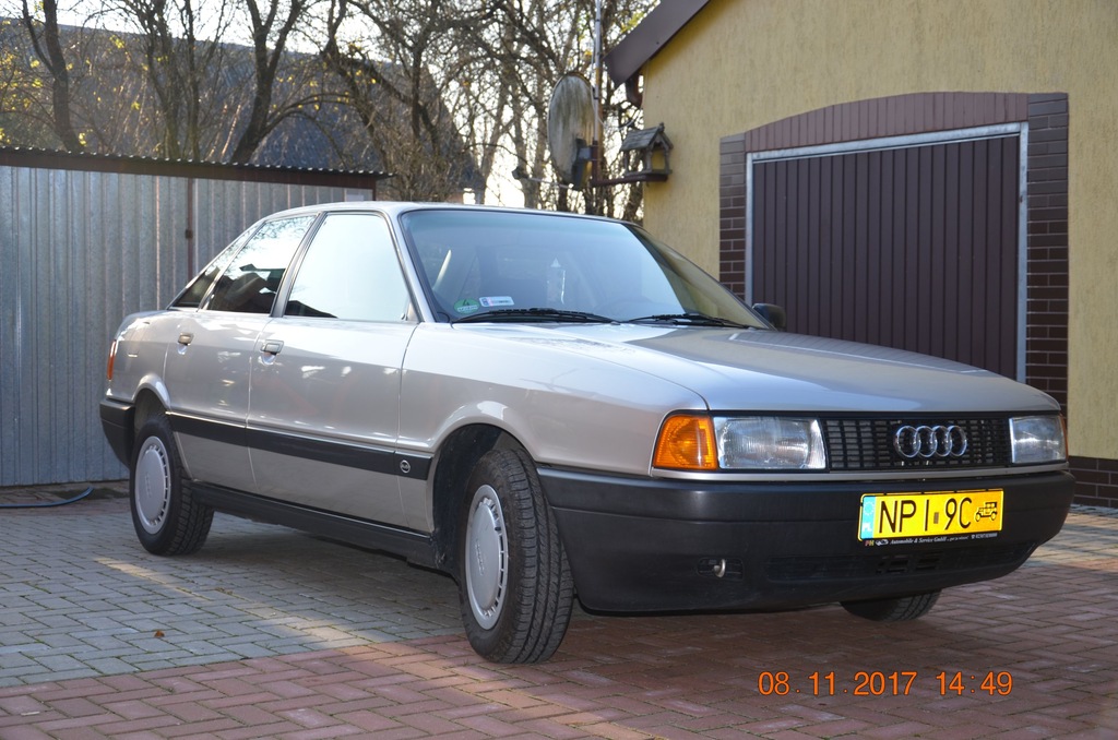 AUDI 80 B3 1,8 ZABYTEK 1988 ROK STAN IDEALNY 