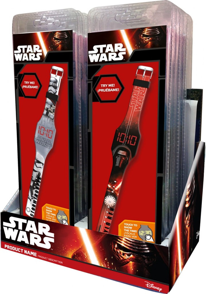Zegarek na rękę Star Wars - losowy wzór