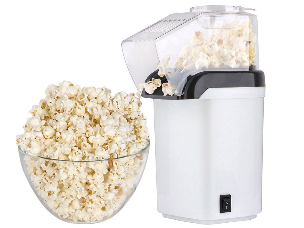 Maszynka URZĄDZENIE do popcornu bez TŁUSZCZU 1200W