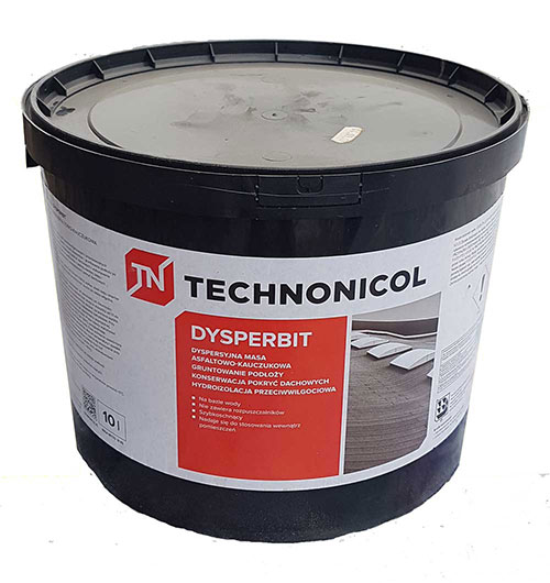 DYSPERBIT GRUNT BITUMICZNY TECHNONICOL 10 L