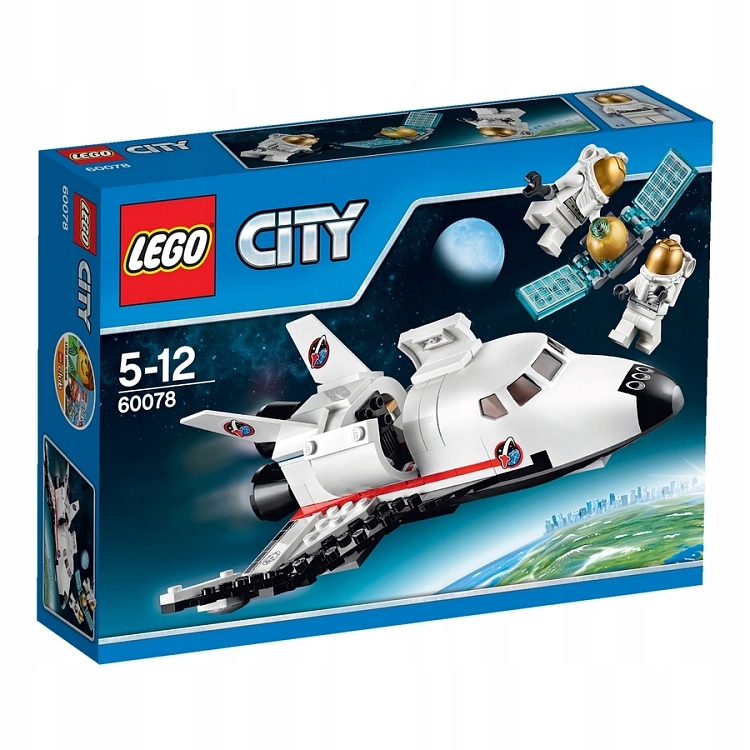 LEGO CITY 60078 MINI PROM KOSMICZNY RAKIETA
