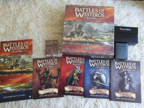 Battles of Westeros a Battlelore Game+4 dodatkiBCM