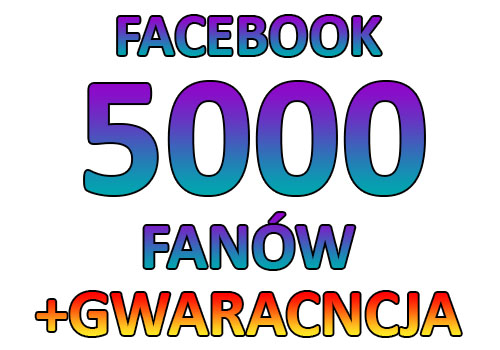 Facebook 5000 Polubienia Fanpage Like Lajki Fb 7233388883 Oficjalne Archiwum Allegro