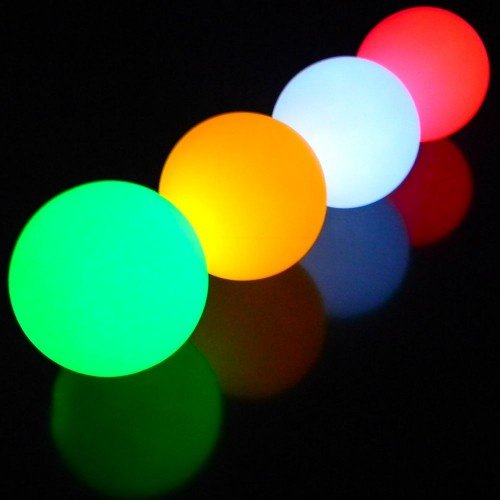 Piłki LED czerwony piłka do żonglowania