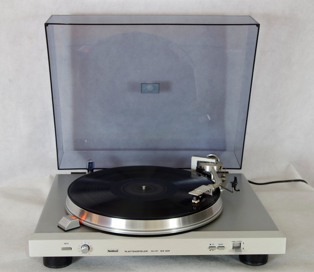 Gramofon Renkforce GS 431/ Unitra Fonica, BDB