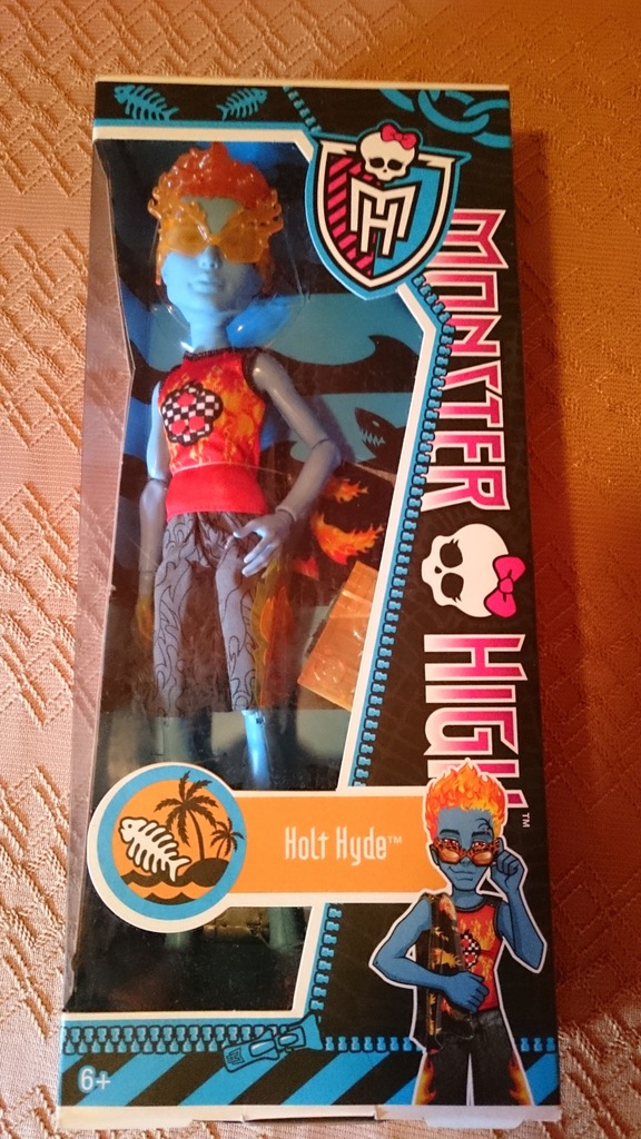 Nowa Kolekcjonerska Lalka Monster High Holt Hyde