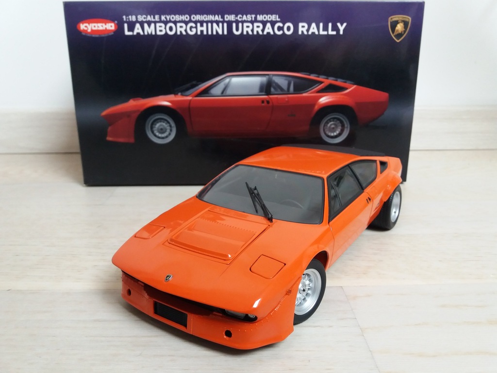 Lamborghini Urraco Rally Kyosho 1:18 ! Rarytas !