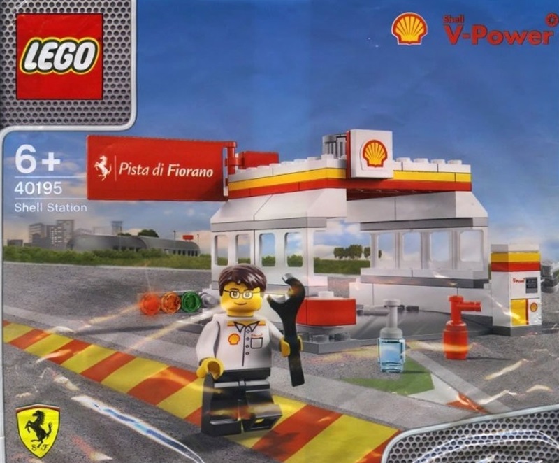 Lego 40195 Shell Ferrari (Shell Station)