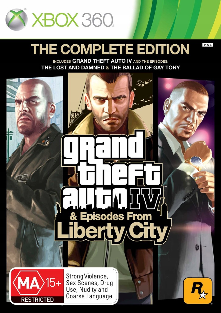 XBOX 360 GTA IV COMPLETE EDITION ŁODŹ ZACHODNIA