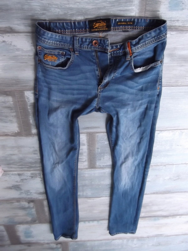 SUPERDRY___męskie jeans SLIM RURKI ___W32L34