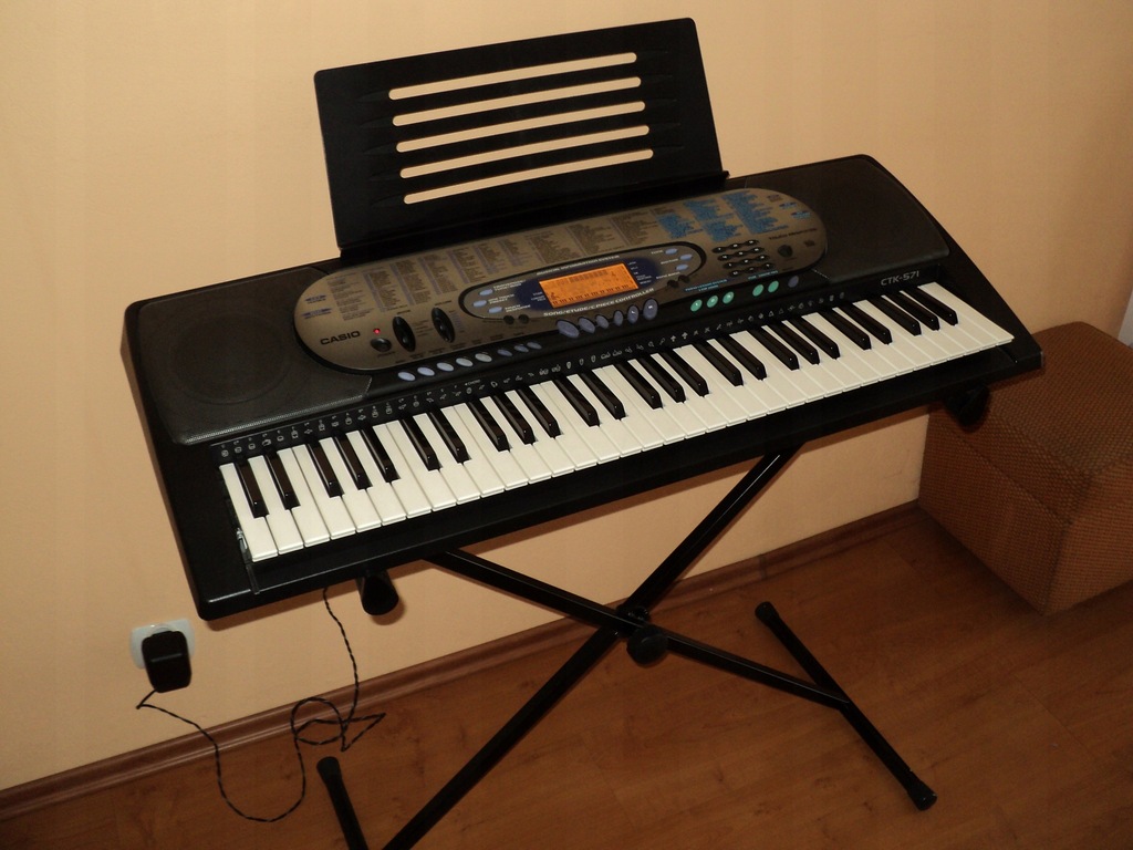 Keyboard Casio CTK 571 7567587774 oficjalne archiwum Allegro