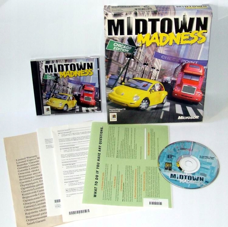 MIDTOWN MADNESS [Pc] big box