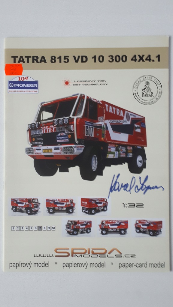 SPIDA Models TATRA 815 VD 10 300 4x4.1 1:32