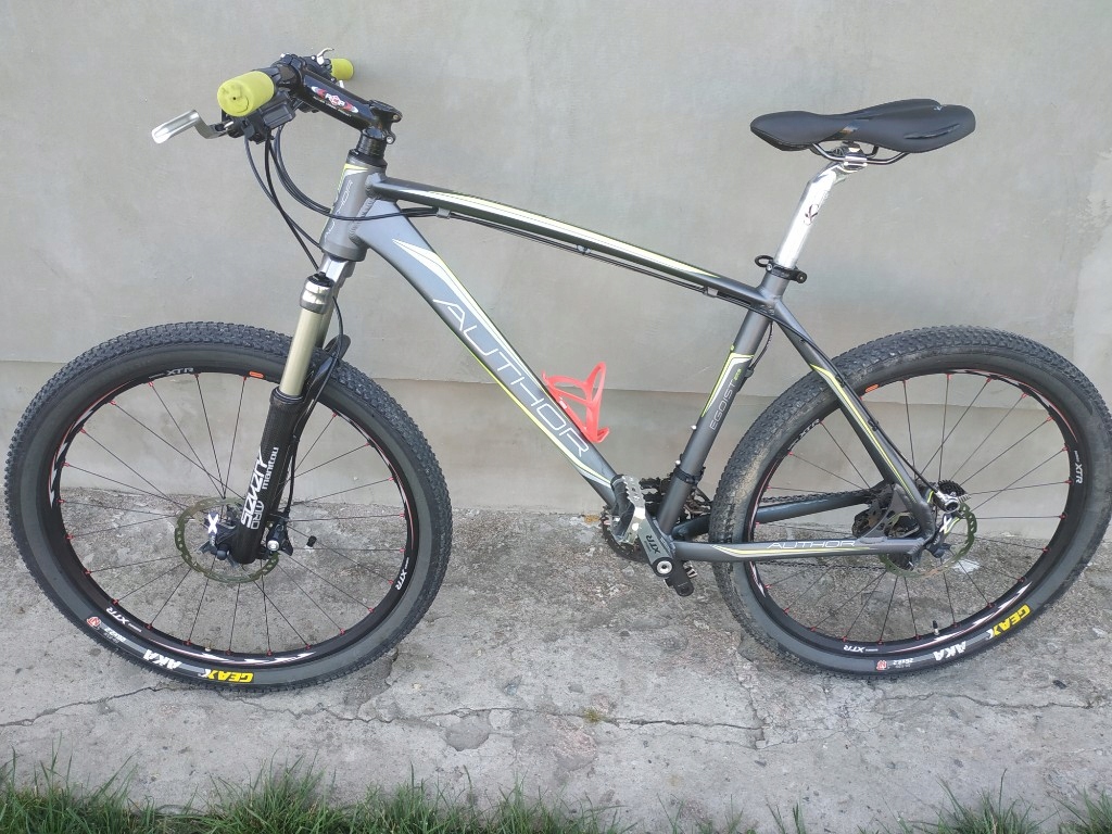 Rower MTB Author Egoist,Pelne XTR,Manitou MRD R7