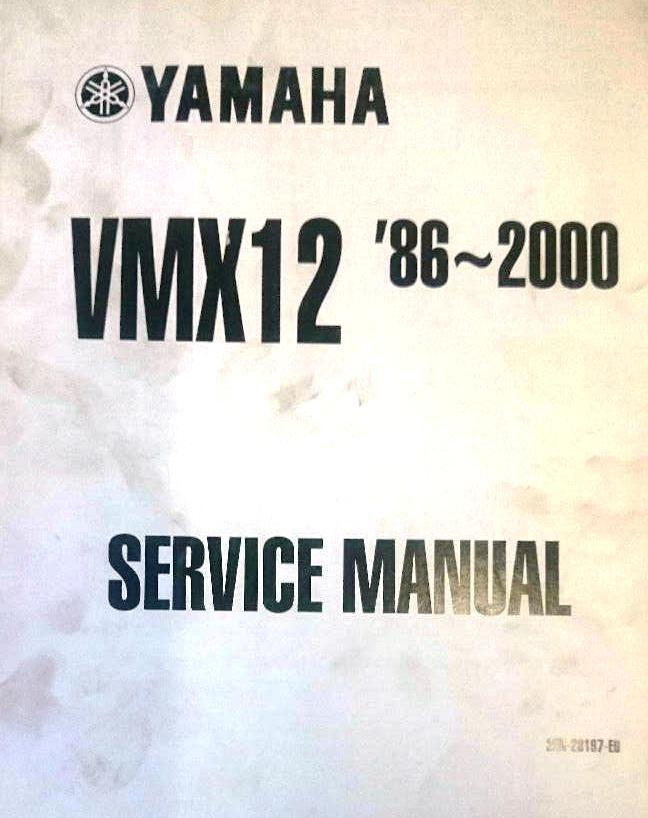 YAMAHA VMAX1200 SERVICE MANUAL '86-2000