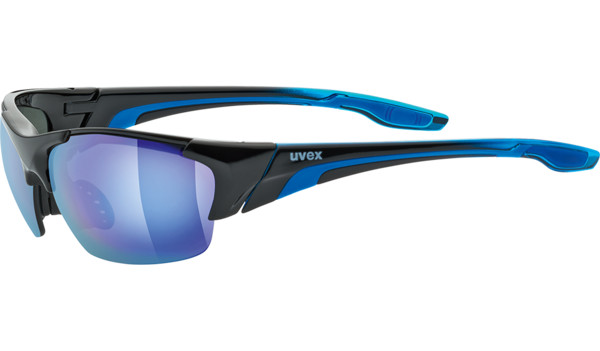 Okulary Uvex Blaze III Black Blue +3 szyby