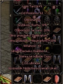METIN2 Jemioła Lwia tarcza +9 5b PayPal PSC