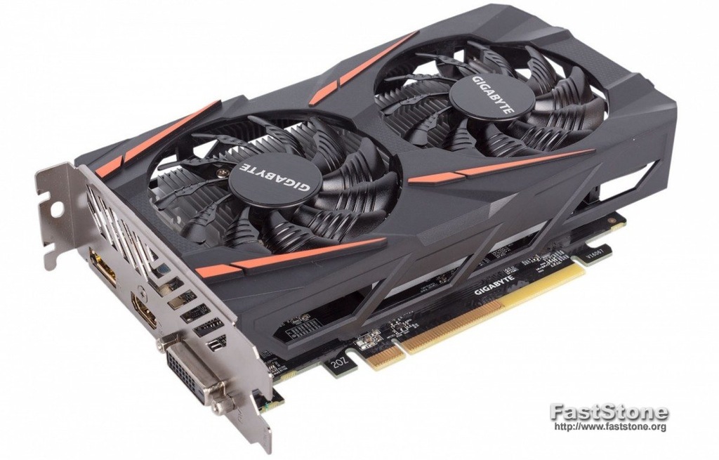 GIGABYTE AMD Radeon RX 460 2048 MB GDDR5 BCM GW 