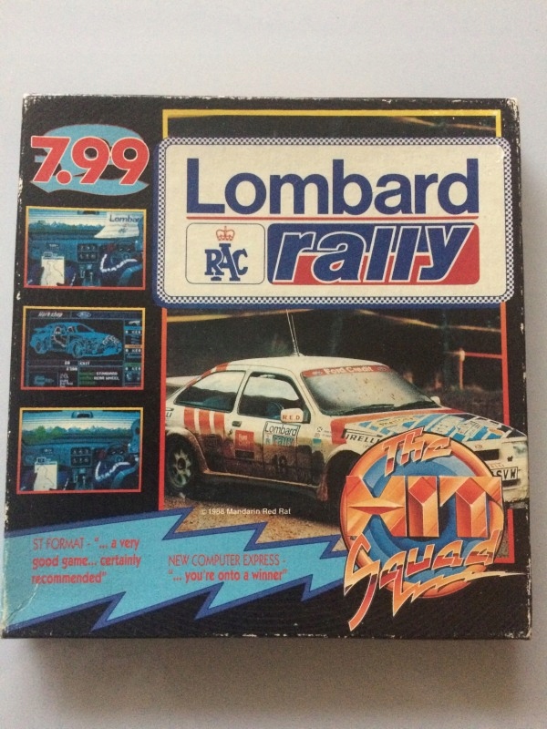 Gra w mini Boxie na Amige Lombard Rally