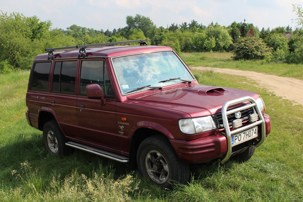 HYUNDAI GALLOPER 4x4  , nie PATROL, PAJERO, ISUZU,