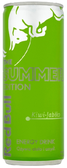 RED BULL 250ml NAPÓJ ENERGETYCZNY JABŁKO KIWI HIT