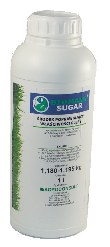BIOMASS SUGAR 1L na pędraki, nicienie