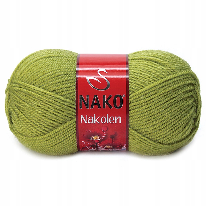 WŁÓCZKA NAKO NAKOLEN WEŁNA AKRYL 100gr 33 KOLORY