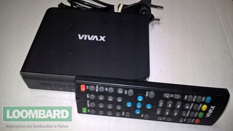 DEKODER DVBT VIVAX DVB-T2 154+PILOT