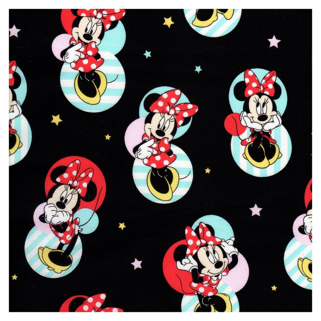 Tkanina DISNEY MYSZKA MINNIE 54x76cm # F 4818
