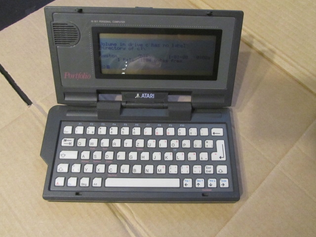 VINTAGE ATARI PORTFOLIO HPC-006