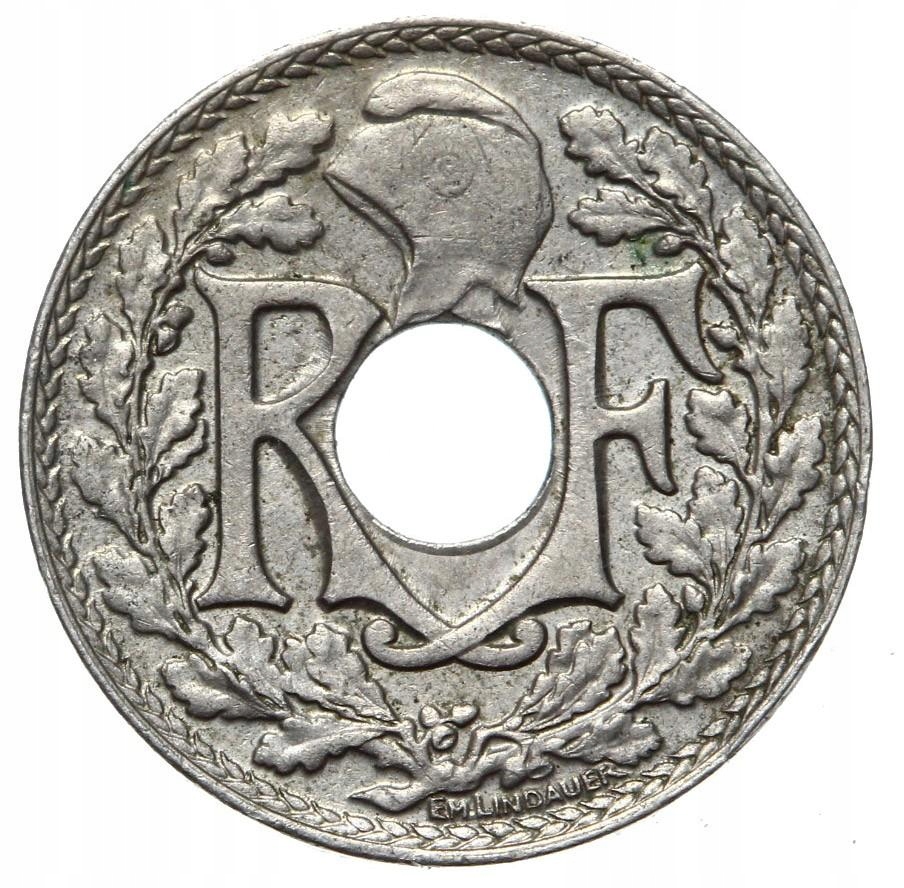 Francja - moneta - 10 Centymów 1924 - PARYŻ