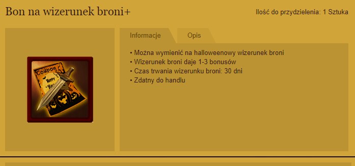METIN2 BON NA WIZERUNEK BRONI + - TASMANIA INNE