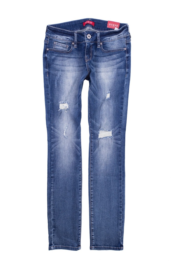 GUESS Spodnie jeansowe damskie Sarah Skinny roz 29