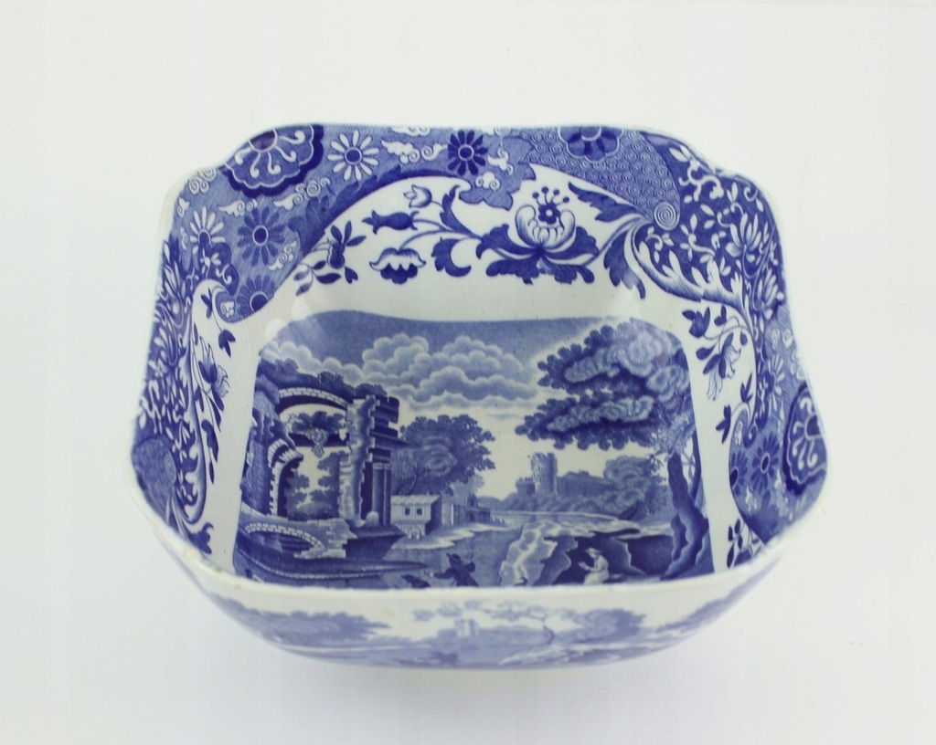 ANTYK - SPODE'S ITALIAN - KWADRATOWA SALATERKA !!!
