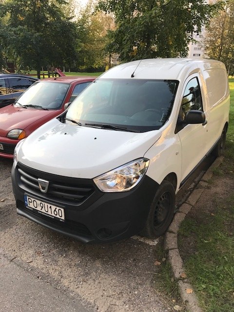 DACIA DOKKER 1,6LPG 2016 28tys km Confort jak nowa