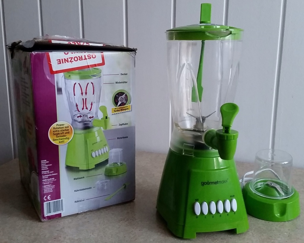 BLENDER MIKSER Z KRANIKIEM GOURMETMAXX 2w1