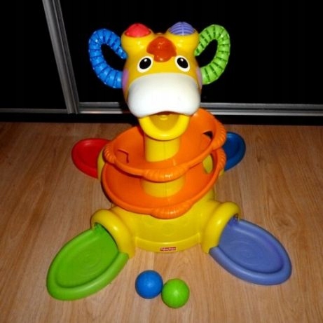 Fisher Price Zjeżdżalnia Piłeczkowa Żyrafa