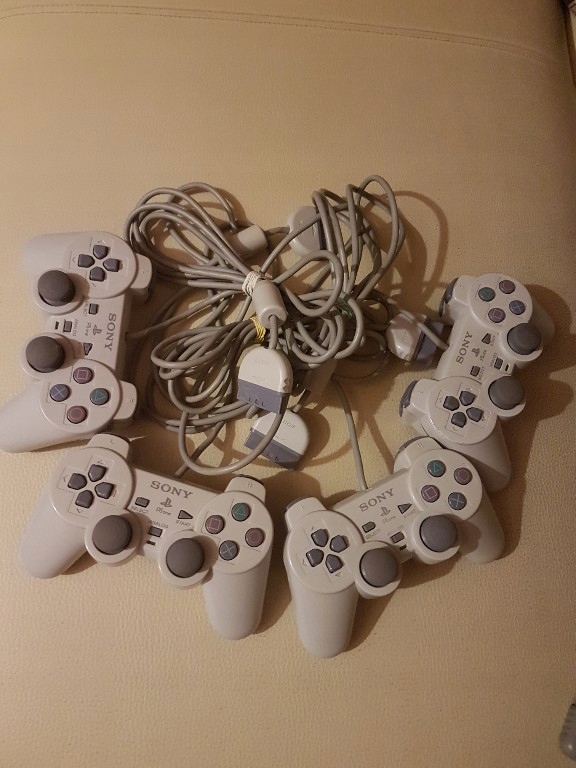 PADY DUALSHOCK PSONE SONY 100% SPRAWNE