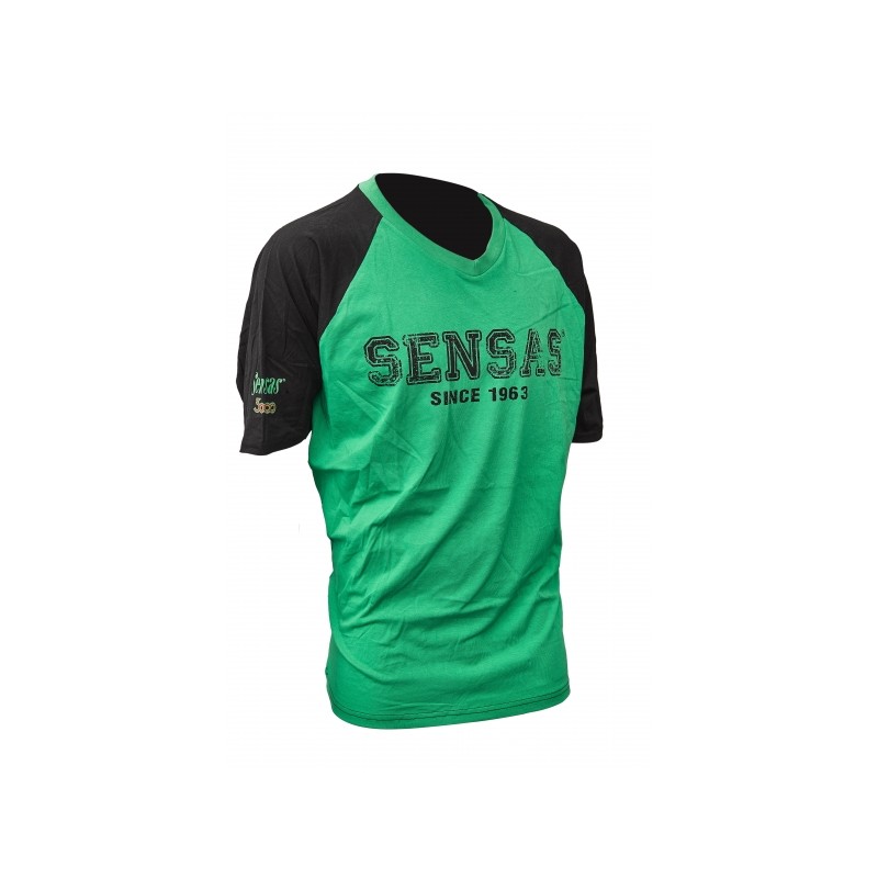 Sensas Koszulka T-Shirt Vert&Noir XXL